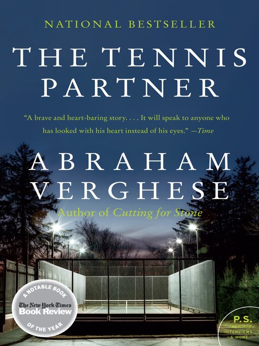 Title details for The Tennis Partner by Abraham Verghese - Wait list